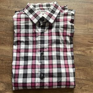 Express Fitted Dress Shirt